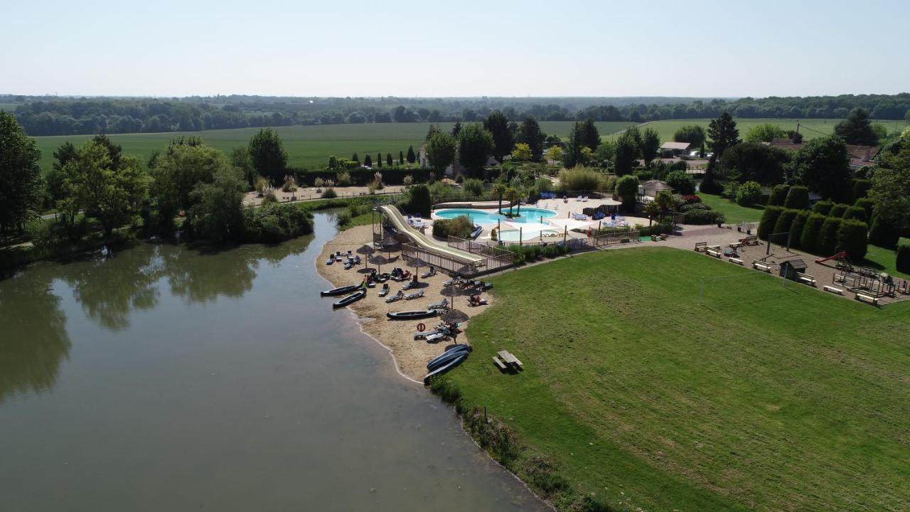Mobil Home Xxl2 4 Chambres - Camping Les Bois Du Bardelet Poilly-lez-Gien エクステリア 写真